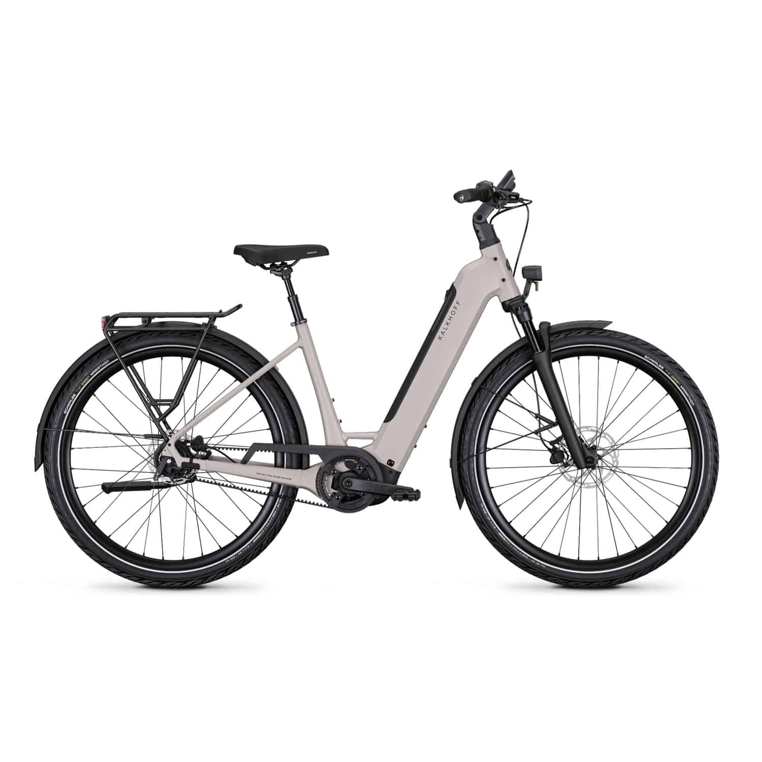 Kalkhoff Image 3 Supreme Belt RT E-Bike City Bike grau