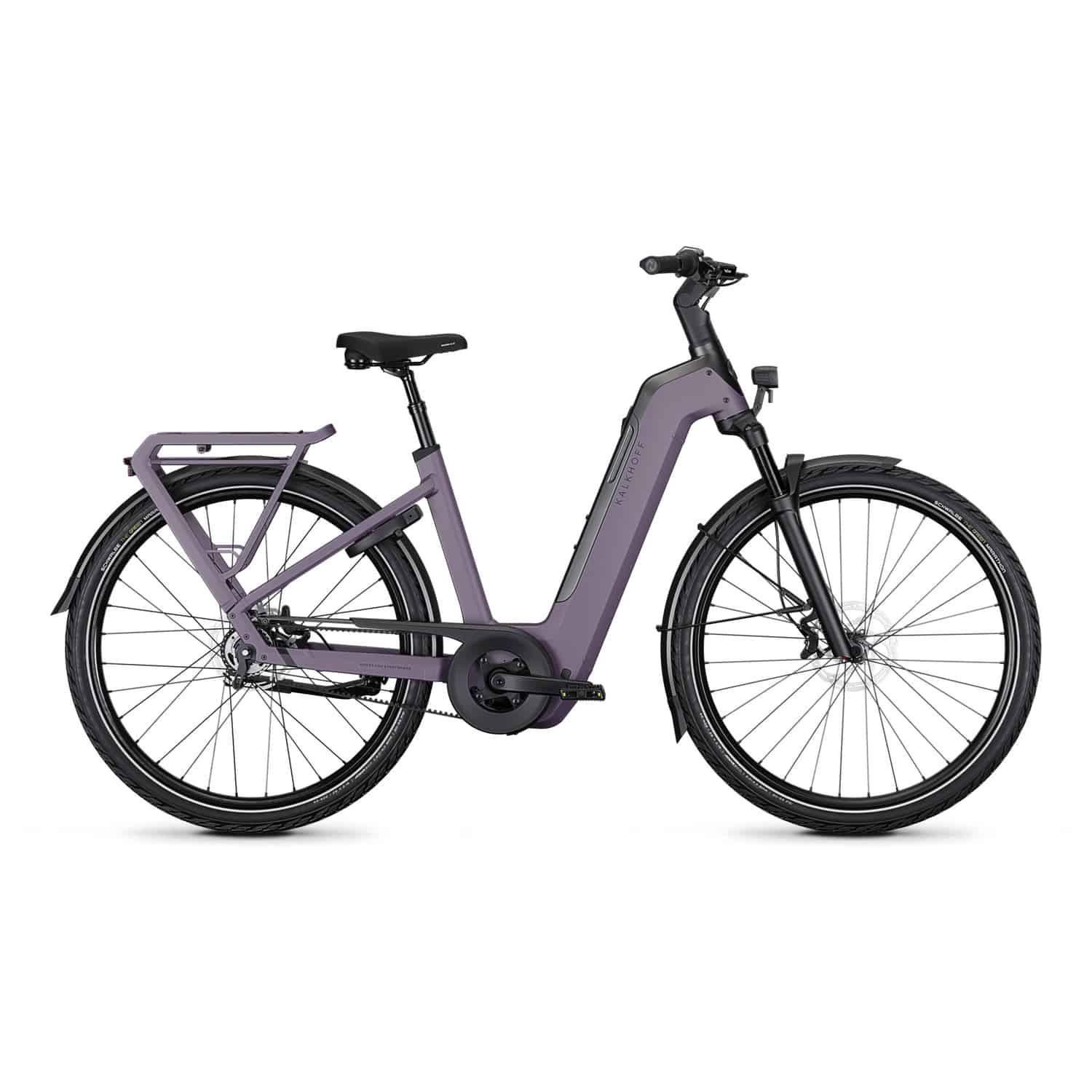 Kalkhoff Image 5+ Move E-Bike City Bike Tiefeinsteiger 29" lila