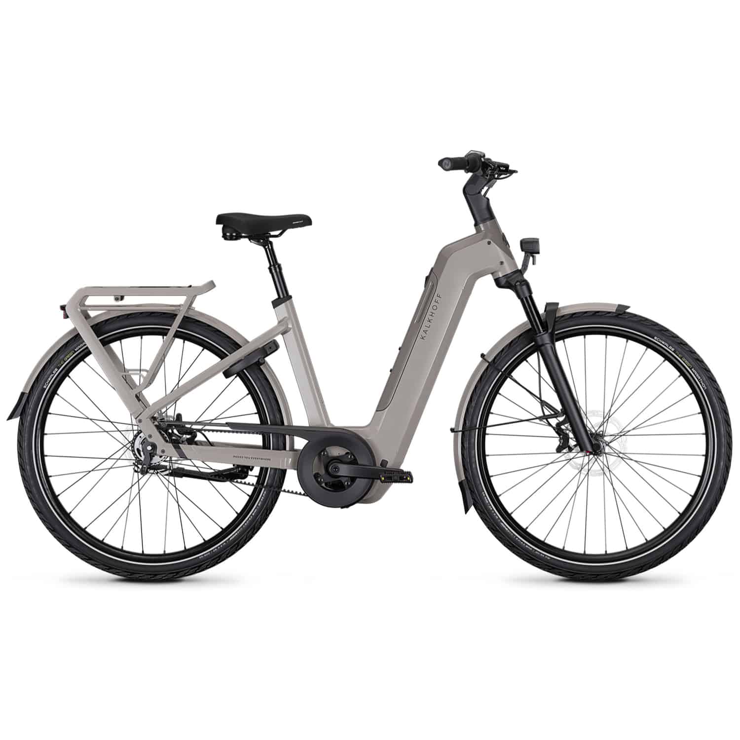 Kalkhoff Image 5+ Move RT E-Bike City Bike Tiefeinsteiger 29" grau