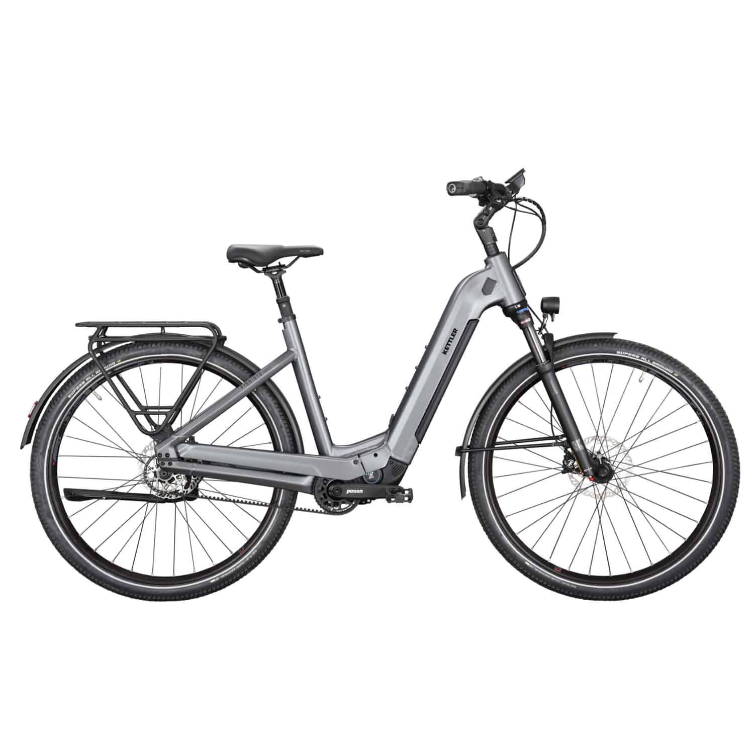 Kettler Pinniato HT Comfort E-Bike Trekkingrad Tiefeinsteiger 29" grau