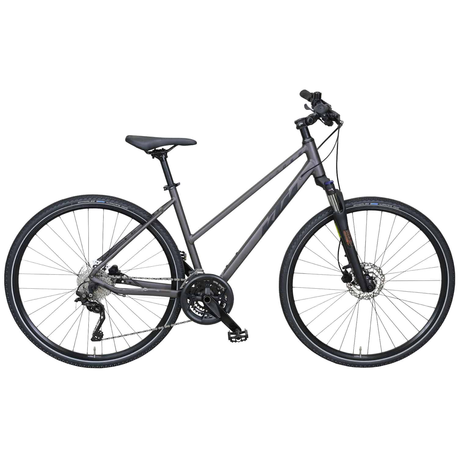 KTM Cross 30 Crossbike Trapez 28" grau