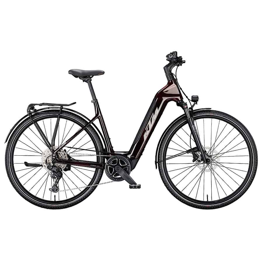 KTM Macina Sport SX Elite E-Bike Trekkingrad Tiefeinsteiger 28" rot