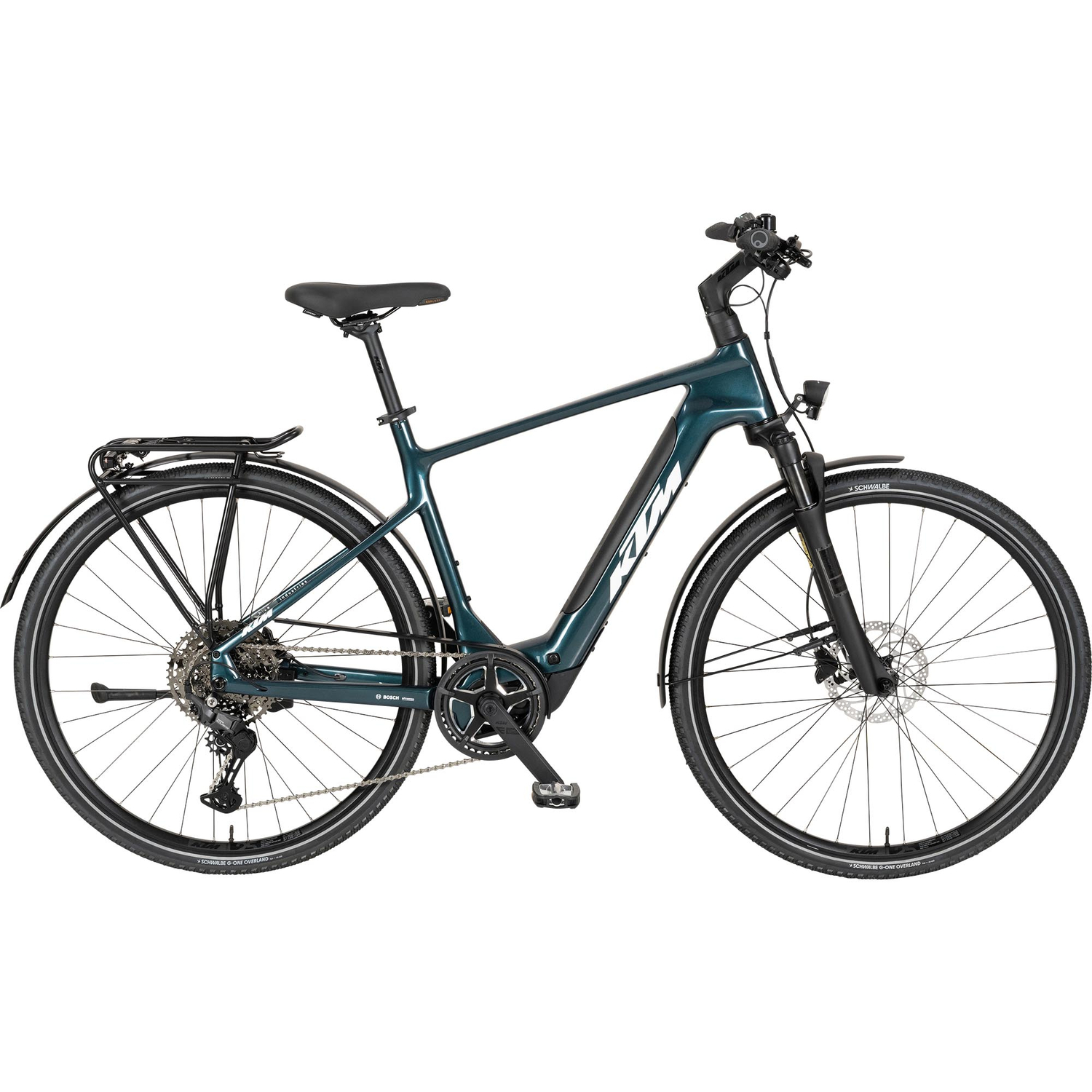 KTM Macina SX Carbon Lite E-Bike Trekkingrad Herren 28" grün
