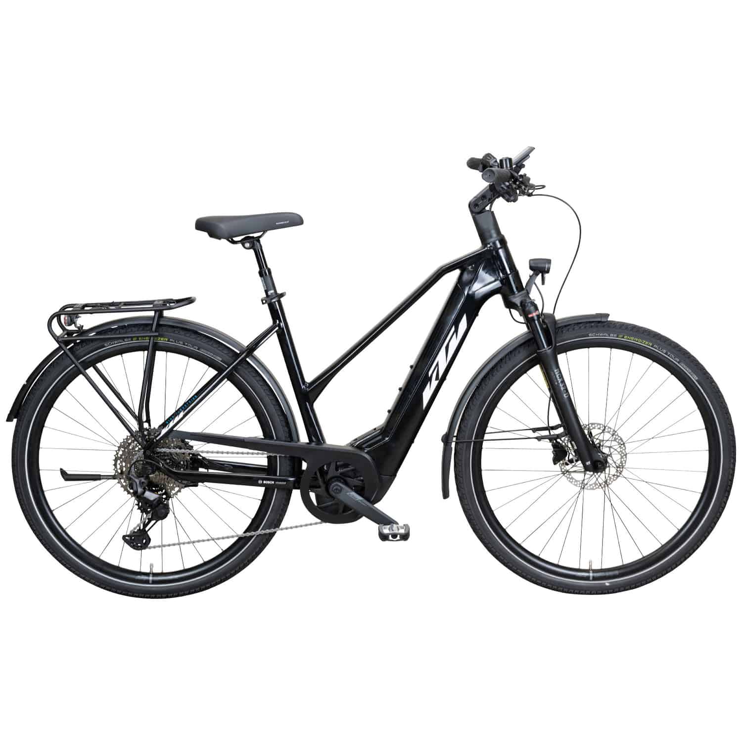 KTM Macina Ultimate Pro 750 E-Bike Trekkingrad Trapez 28" schwarz