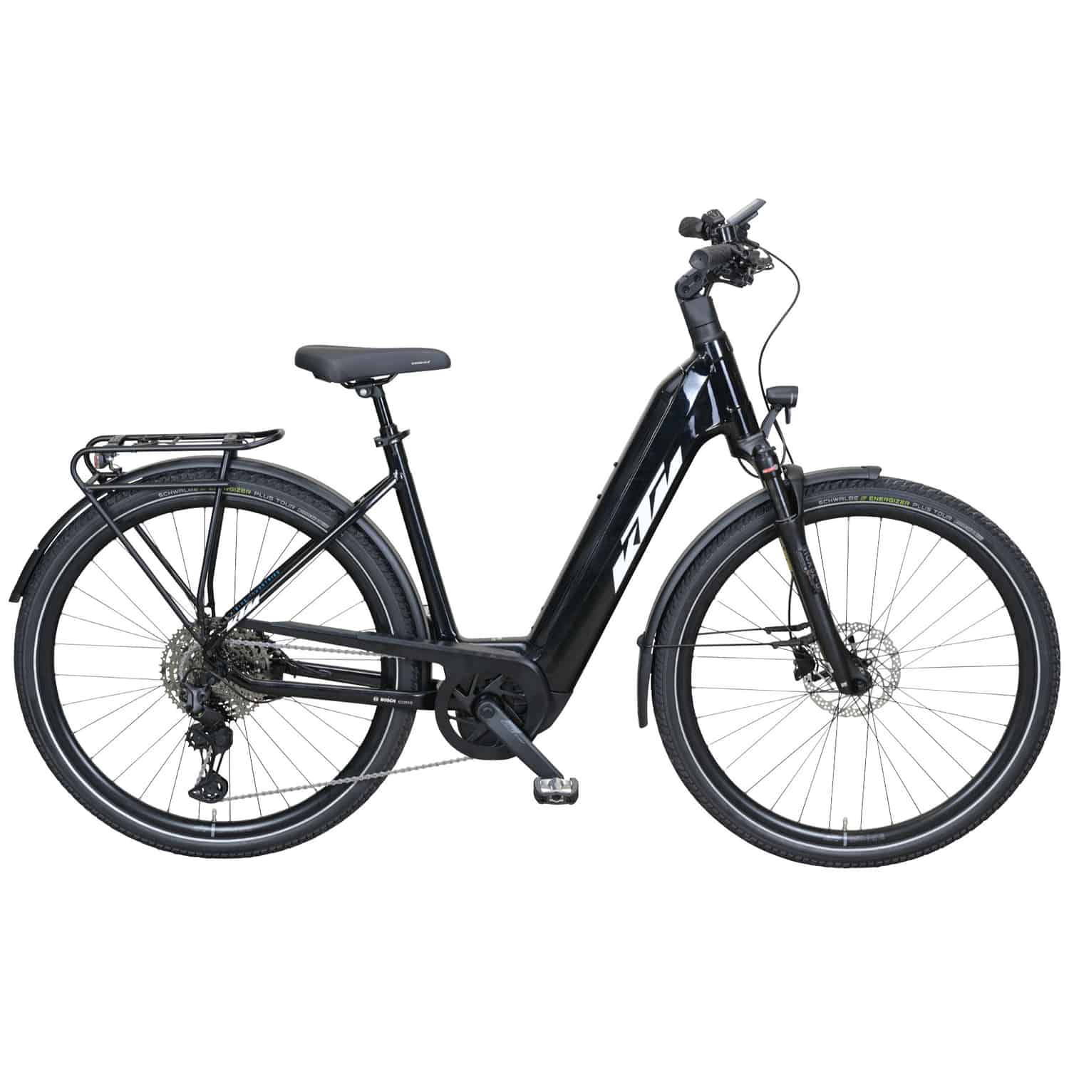 KTM Macina Ultimate Pro 750 E-Bike Trekkingrad Tiefeinsteiger 28" schwarz