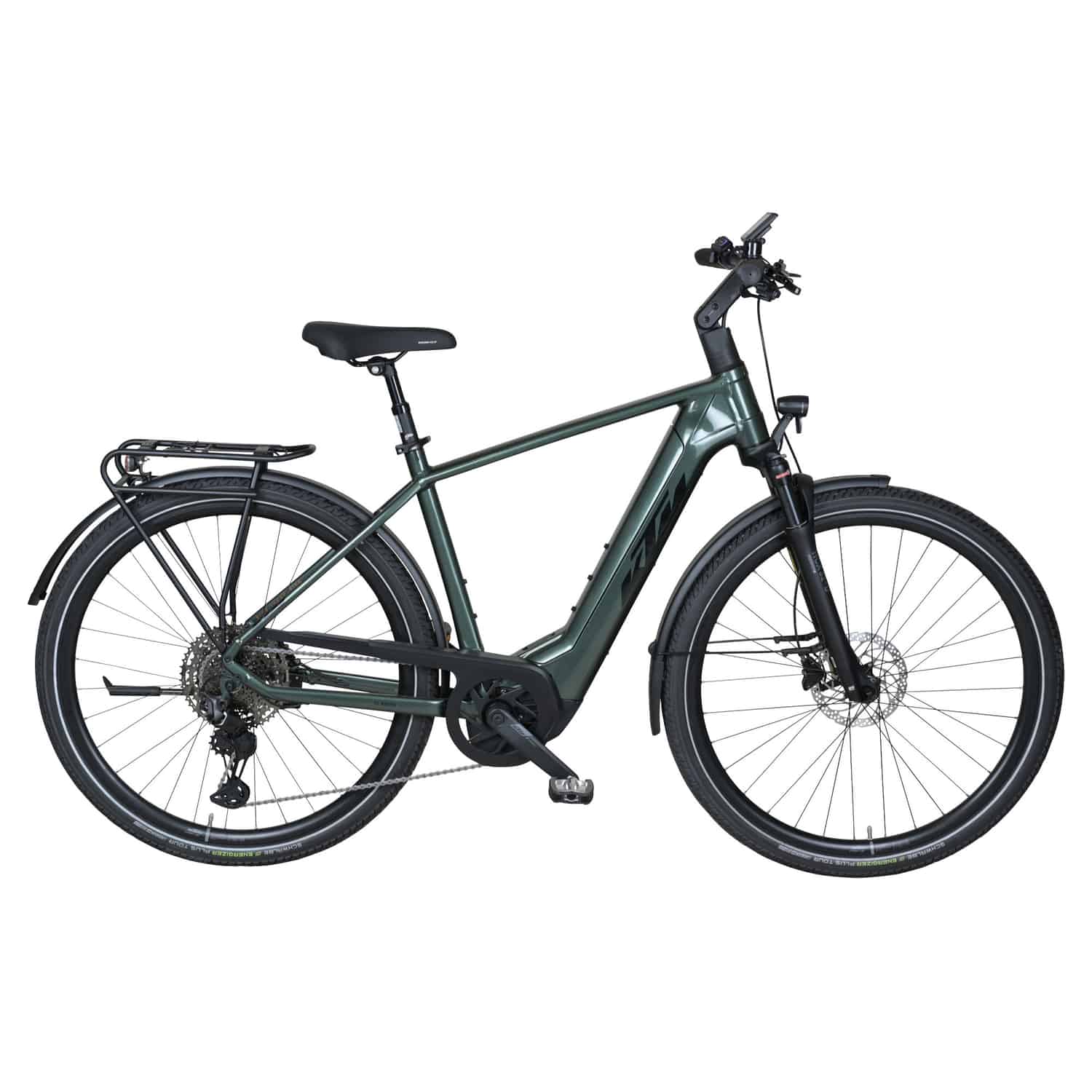 KTM Macina Ultimate Pro 750 E-Bike Trekkingrad Herren 28" grün