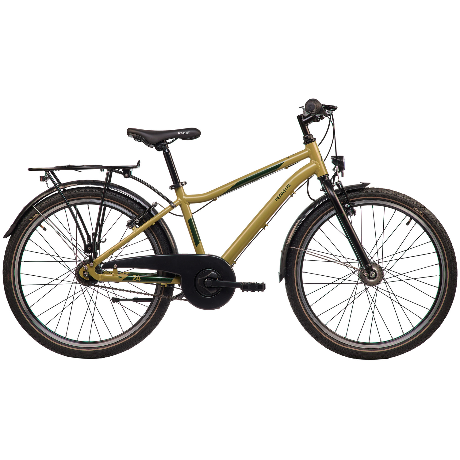 Pegasus Arcona 3 Alu Jugendfahrrad 24" grün