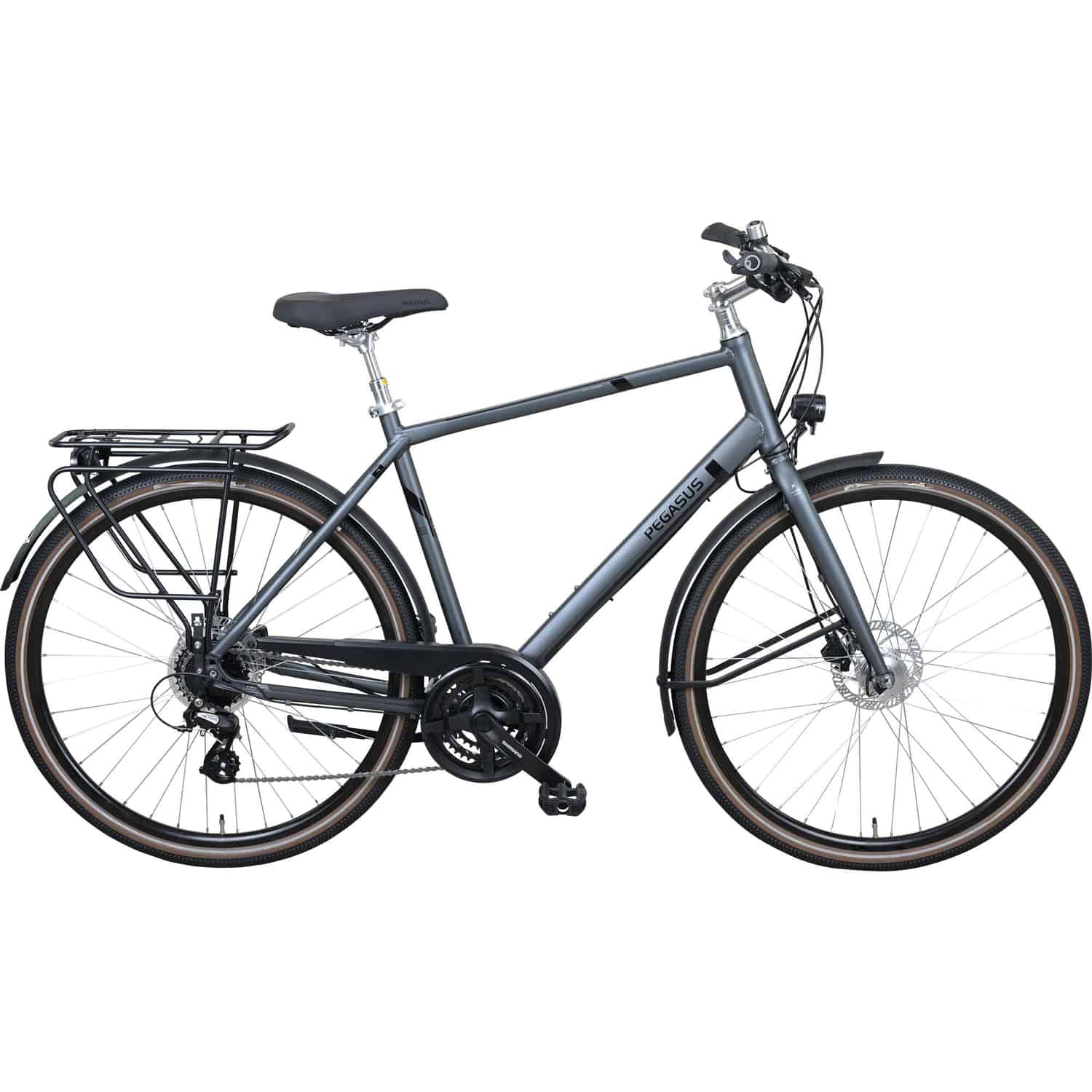 Pegasus Solero Superlite Trekkingrad Herren 28" grau