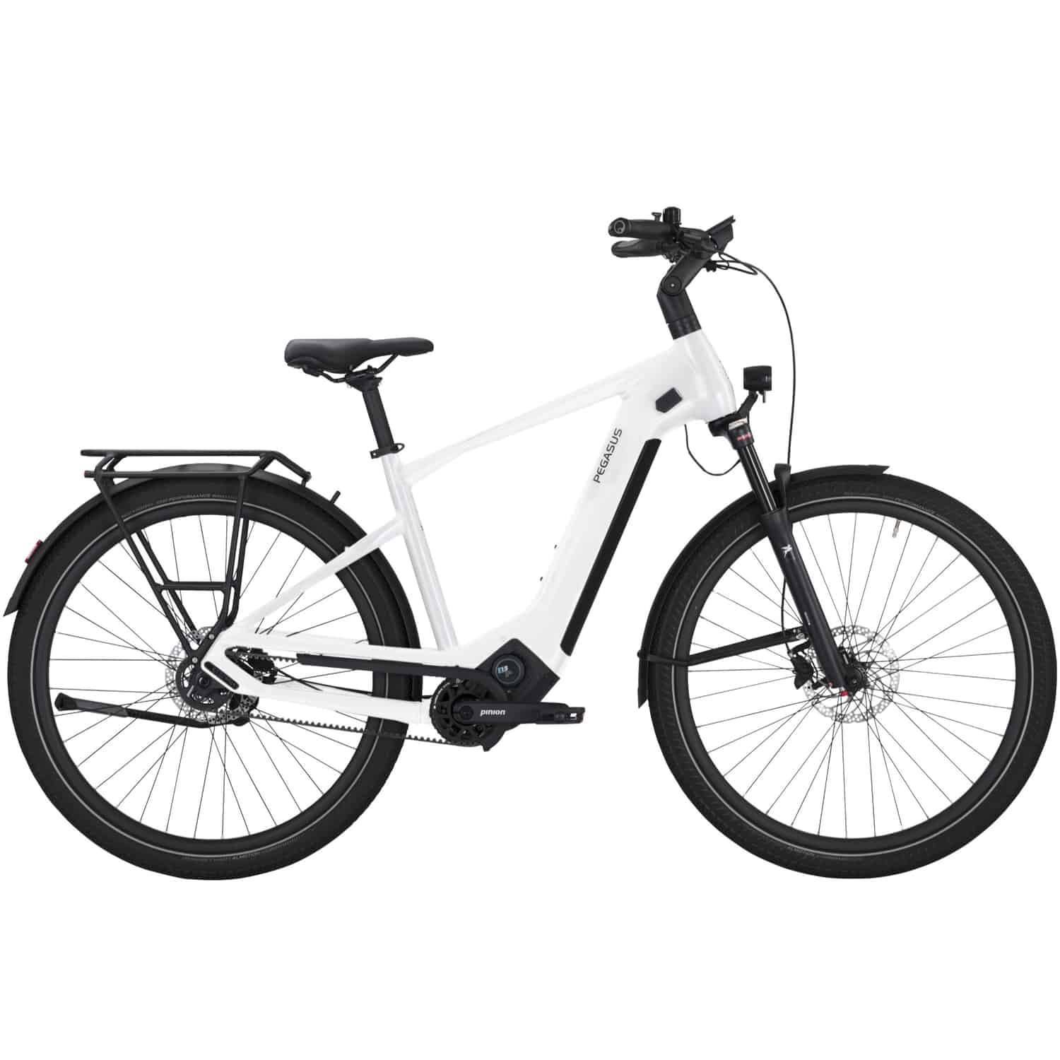 Pegasus Estremo EVO 9 Belt E-Trekkingrad Herren 28" weiß
