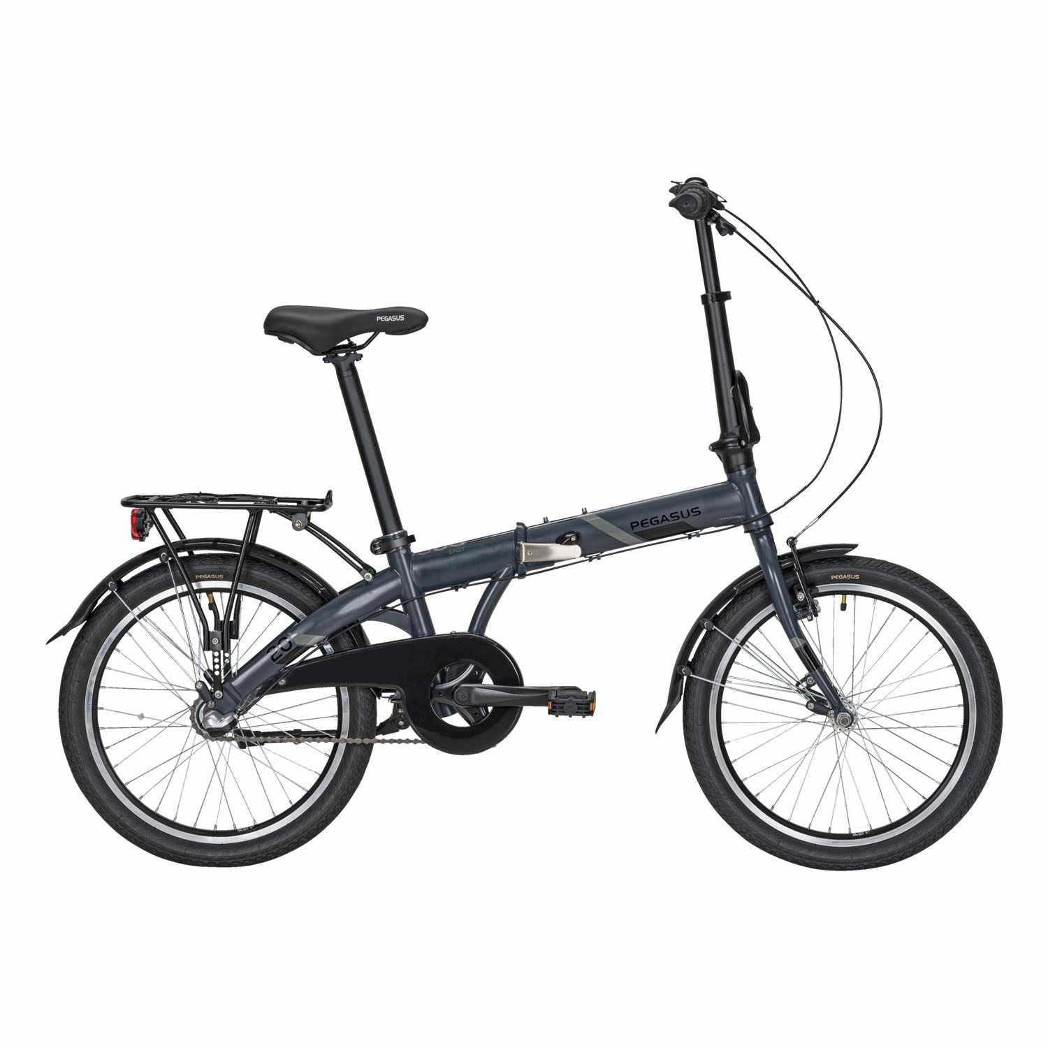 Pegasus D3S Easy Faltrad Grau-Silber