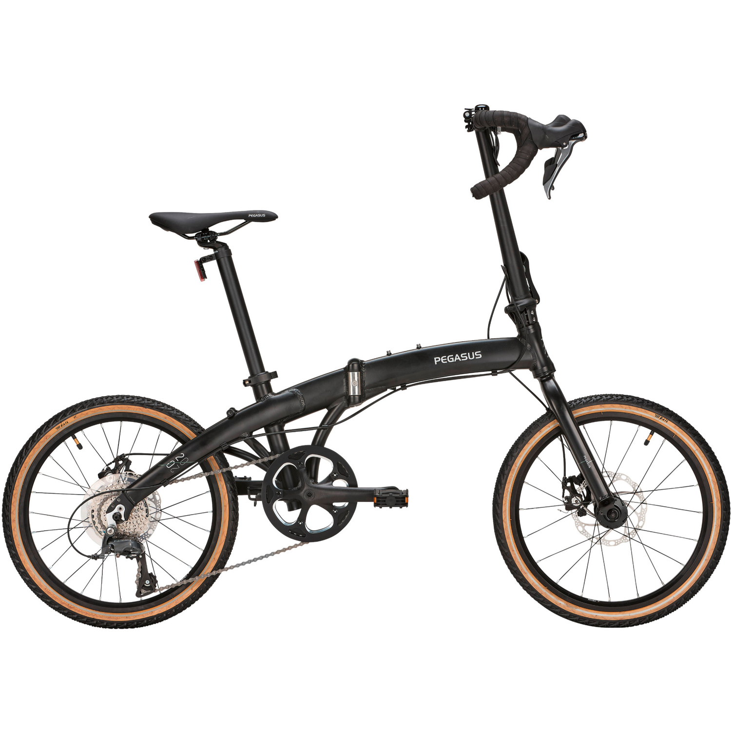 Pegasus G8 Disc Faltrad 20" schwarz