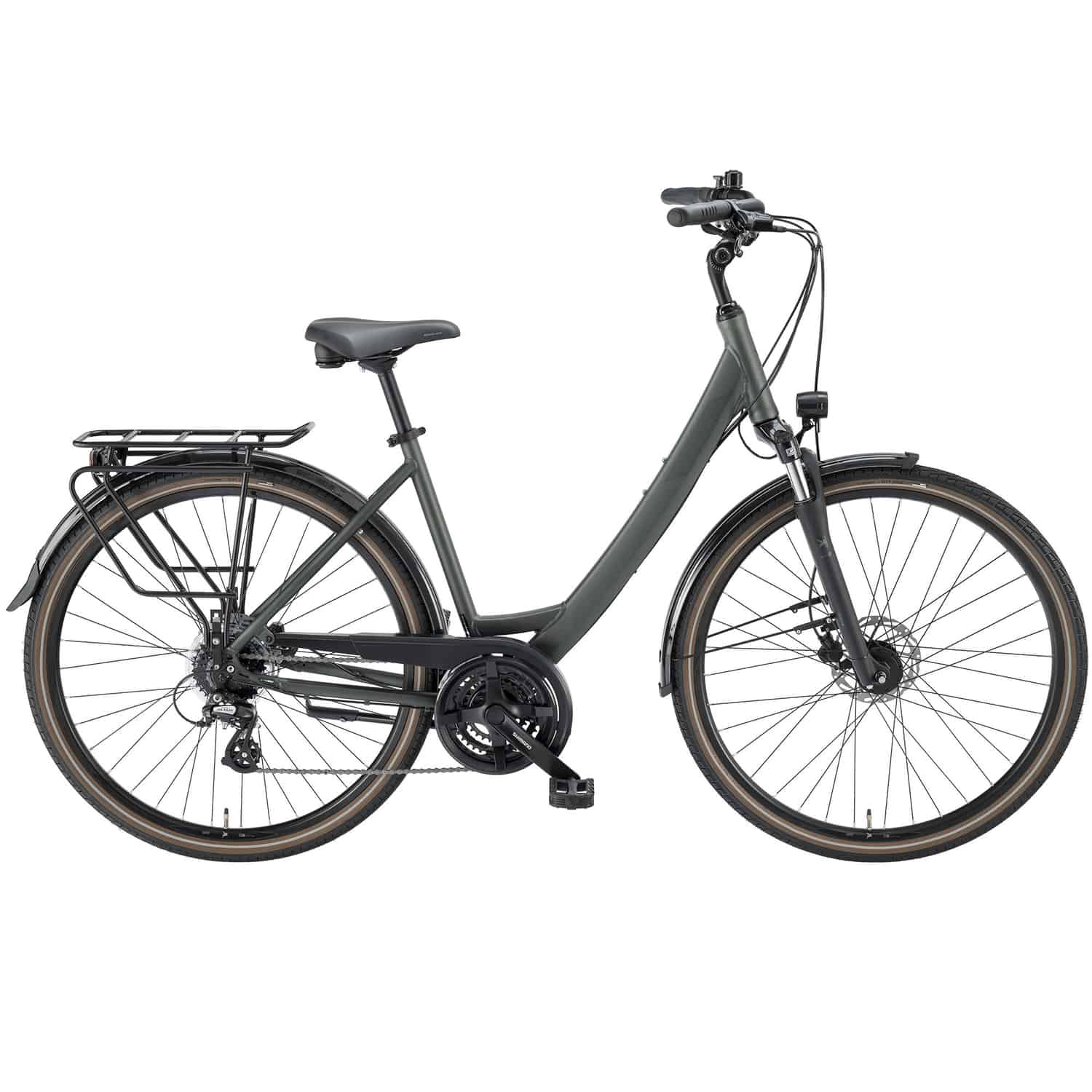 Pegasus Solero SL Disc LTD Trekkingrad Tiefeinsteiger 28" grün