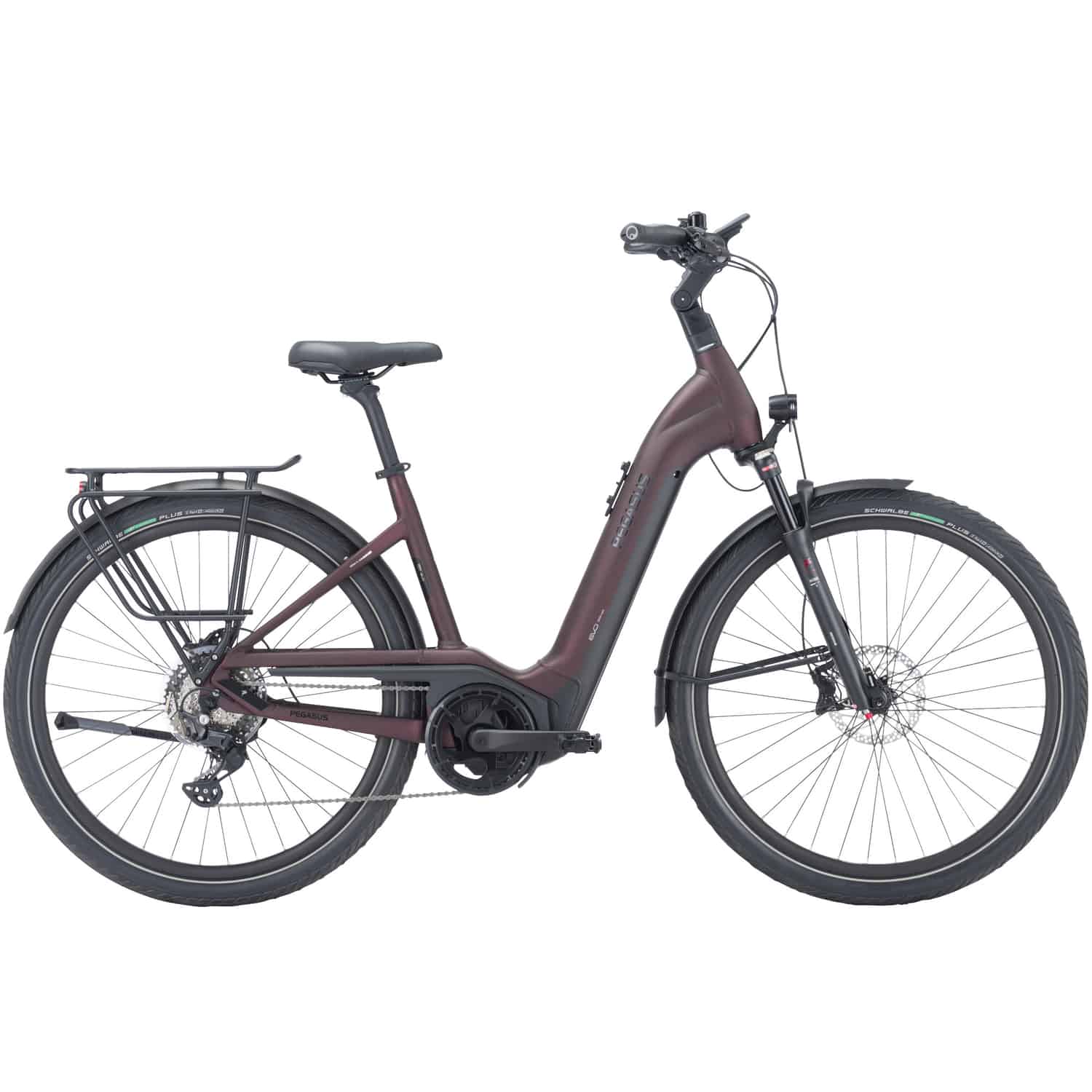 Pegasus Strong Evo 10 Lite E-Bike Trekking Tiefeinsteiger 28" rot L = 55 cm