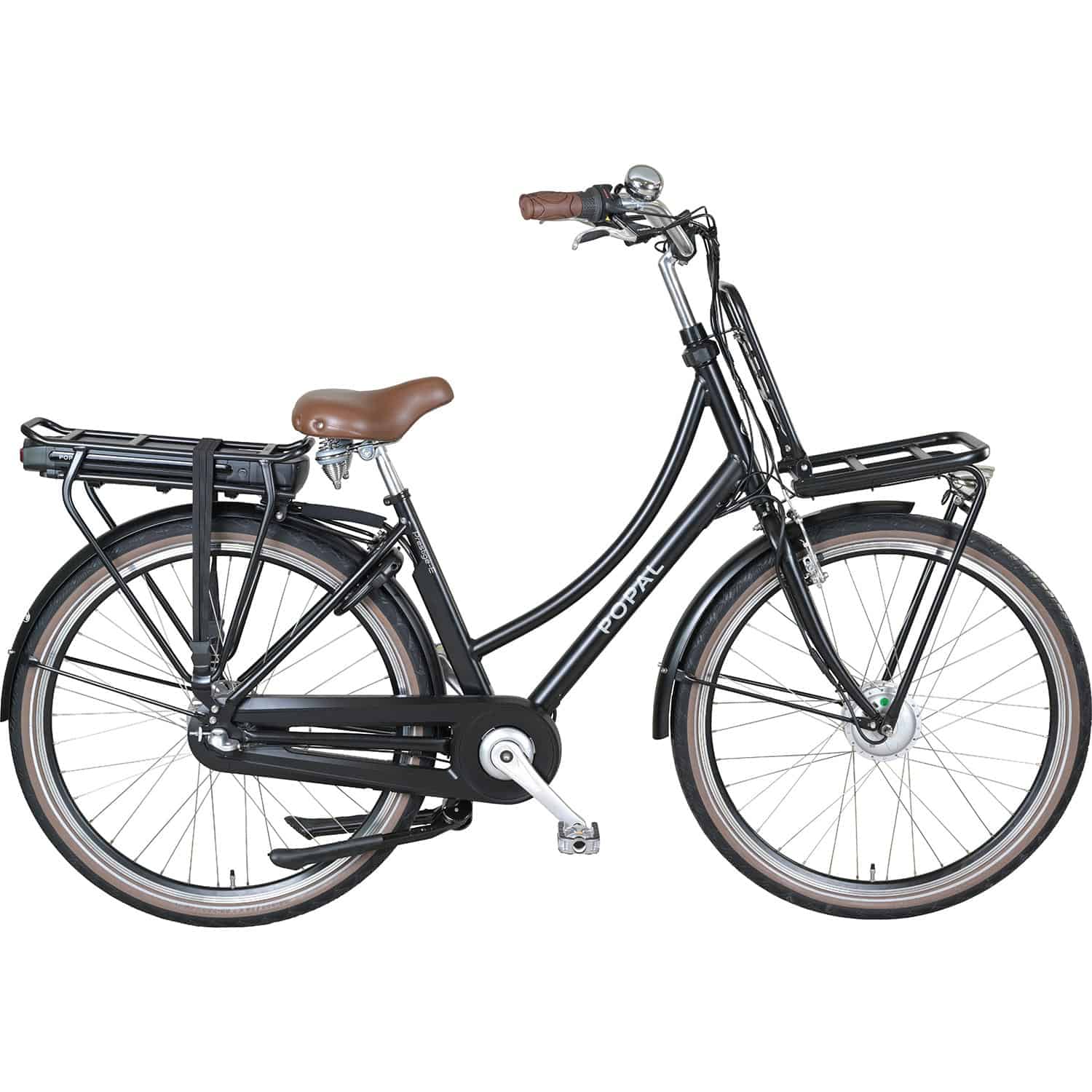 Popal Daily Dutch Prestige EN3 E-Bike City Bike Tiefeinsteiger 28" schwarz