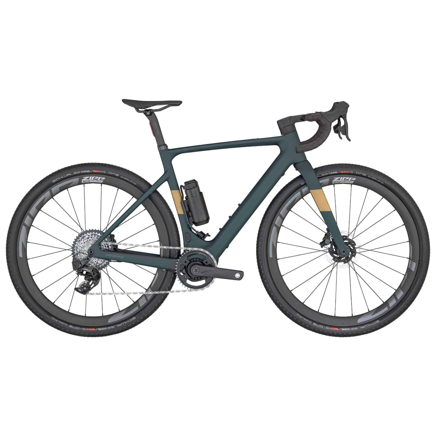 Scott Solace Gravel eRIDE 10 E-Bike Gravel Bike 28" grün