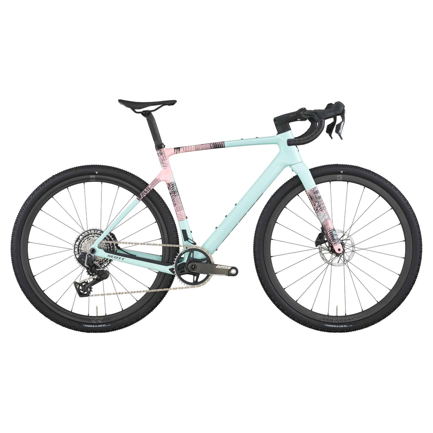 Scott Addict Gravel 10 Gravel Bike 28" türkis