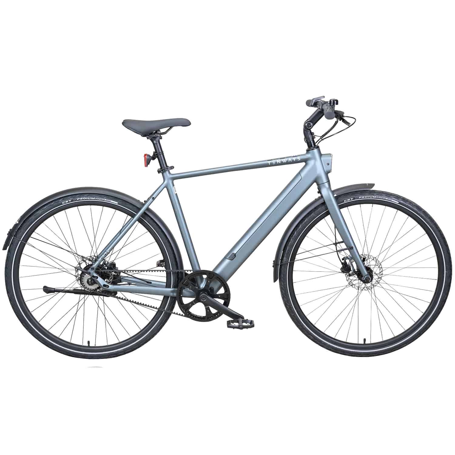 Tenways CGO 600 Pro E-Bike Urban Bike Herren 28" grau