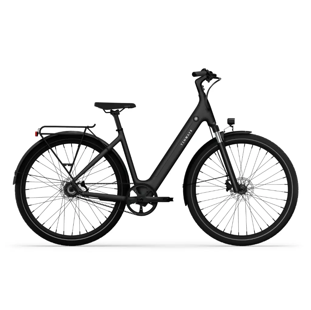 Tenways CGO 800 S E-Bike City Bike Tiefeinsteiger 28" schwarz