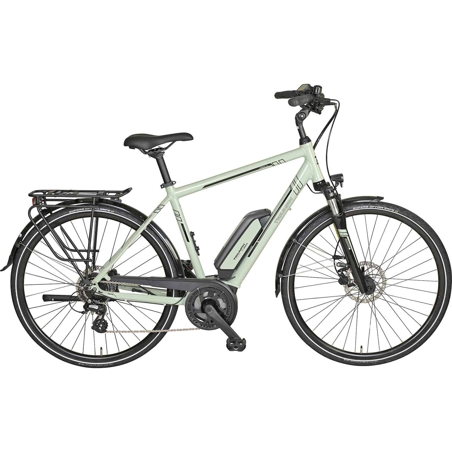 Triumph E-Bird 300 E-Bike City Bike Herren 28" grün 53-55 cm