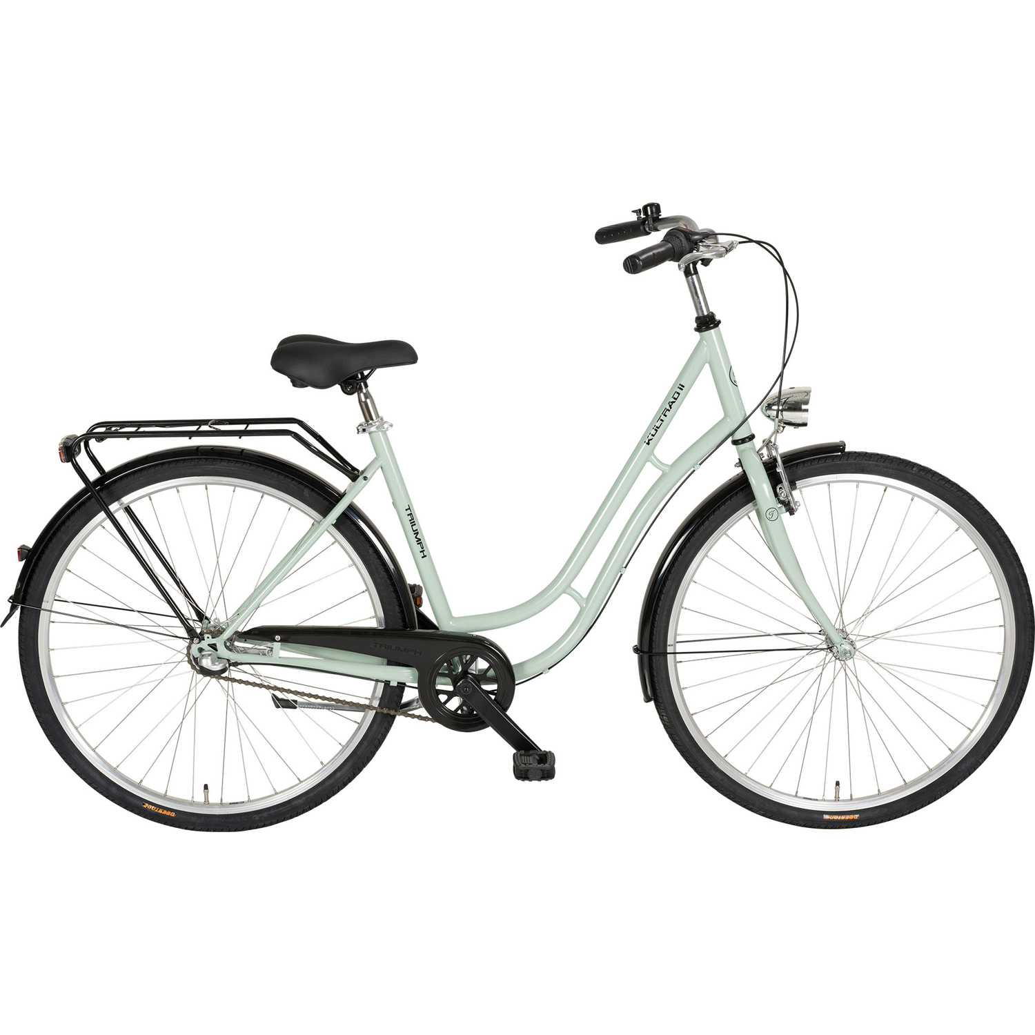 Triumph Kultrad II Cityrad Tiefeinsteiger grün