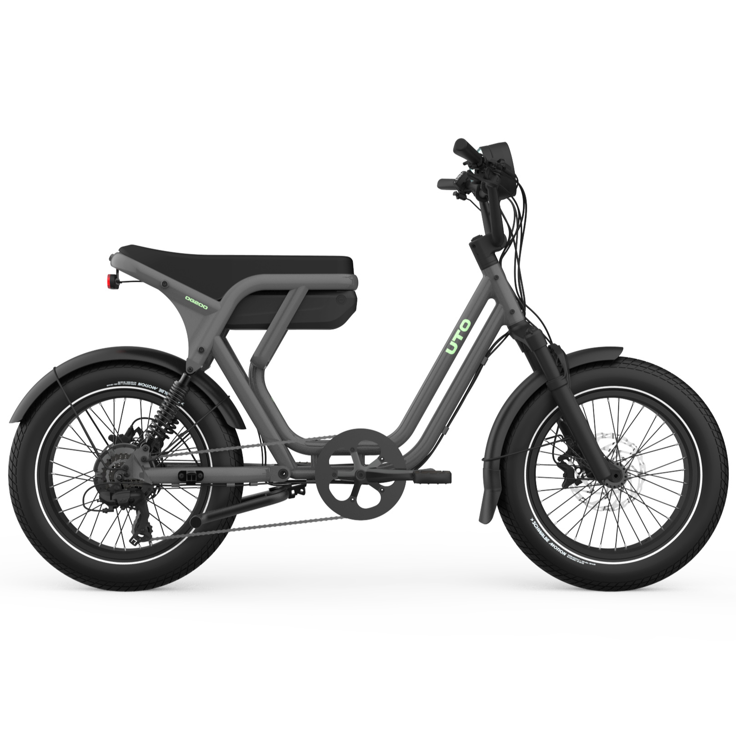 UTO OG200 E-Bike Kompakt Lastenrad 20" grau