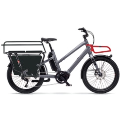 Benno Bikes Boost-E 10D CX Family Setup E-Bike Lastenrad 24" grau