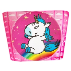Bike Fashion Einhorn Kinderfahrrad-Lenkerkorb