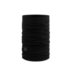 Buff Merinowolle Lightweight Solid black Multifunktionstuch