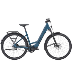 Bulls Cross Lite EVO SX Belt E-Bike Trekkingrad Tiefeinsteiger blau 28"