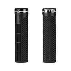 Deity Lockjaw Lock-On Fahrradgriffe schwarz