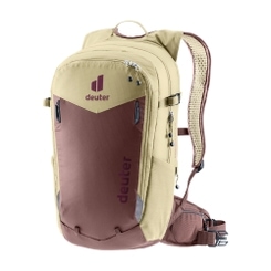Deuter Compact 12+3 Damen Fahrradrucksack beige/rot