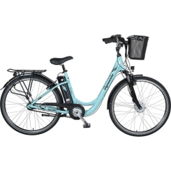 Dynabike E-City RT E-Bike City Bike Tiefeinsteiger grün