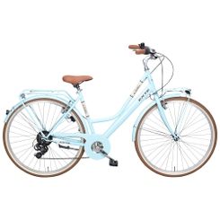 EXTE Citta City Bike Tiefeinsteiger 28" grün