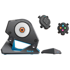 Tacx NEO 2T Rollentrainer mit Zwift Cog und Click Schalthebel