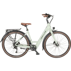 Hercules Urbanico I-8 E-Bike City Bike Tiefeinsteiger 28" gruen