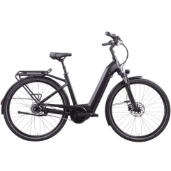 Hercules Roberta Deluxe I-R8 625 E-Bike City Bike Tiefeinsteiger 28" schwarz