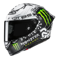 HJC Carbon RPHA 1 V2 Snow Diabolo Motorradhelm