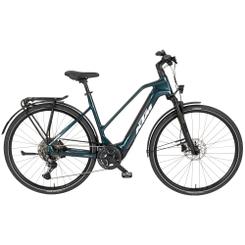 KTM Macina SX Carbon Lite E-Bike Trekkingrad Trapez 28" grün