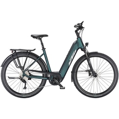 KTM Macina Tour CX 510 E-Bike Trekkingrad Tiefeinsteiger 28" grün