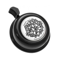 Liix Colour Bell Keith Harring People Fahrradklingel schwarz