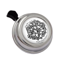 Liix Colour Bell Keith Harring People Fahrradklingel silber