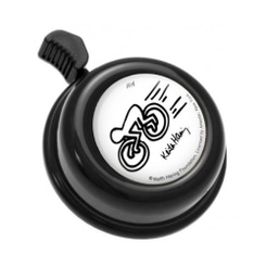 Liix Colour Bell Keith Harring Racing Fahrradklingel schwarz