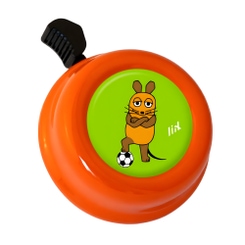 Liix Colour Bell Sendung mit der Maus Fußball Fahrradklingel orange