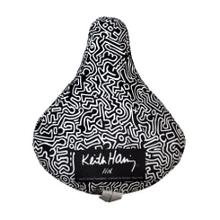 Liix Saddle Cover Sattelbezug Fahrrad Keith Haring People