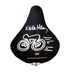 Liix Saddle Cover Sattelbezug Fahrrad Keith Haring Racing