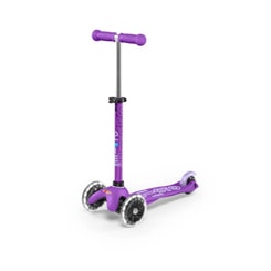Micro Mini Micro Deluxe LED Kinderroller lila