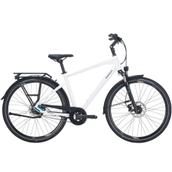 Pegasus Premio SL 8 Disc City Bike Herren 28" weiß