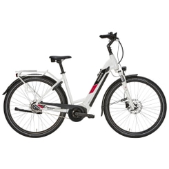 Pegasus Solero Evo 8F E-Bike City Bike Tiefeinsteiger 28" weiß