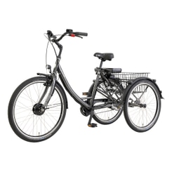 pfautec Lano FM E-Bike Dreirad 24"-26" schwarz