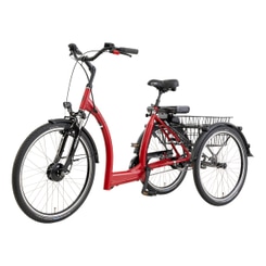 pfautec Vida FM E-Bike Dreirad 24"-26" rot